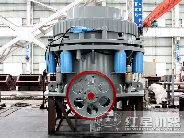金礦石圓錐破碎機(jī)生產(chǎn)車(chē)間