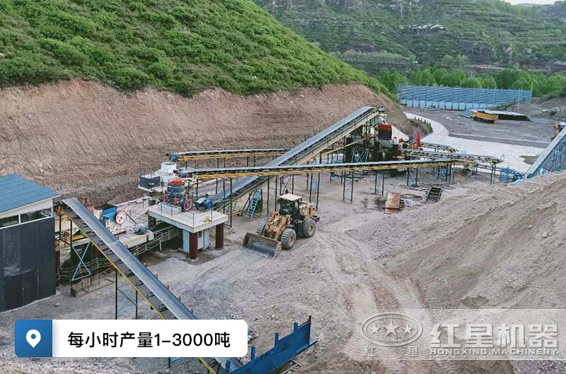 采石場破碎機(jī)每小時產(chǎn)量多少噸？設(shè)備有哪些？
