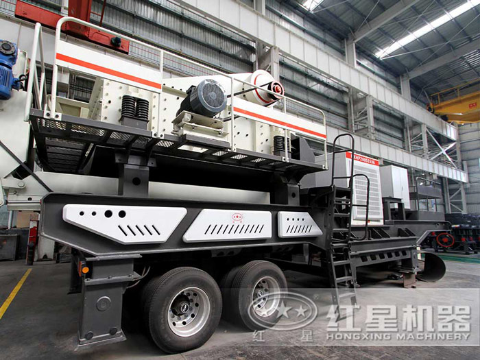 小型車載移動(dòng)石料破碎機(jī)_小投資，大收益