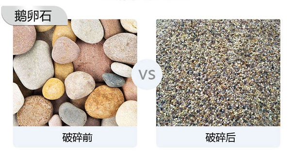 鵝卵石破碎能做石子嗎？會用到哪些設(shè)備？