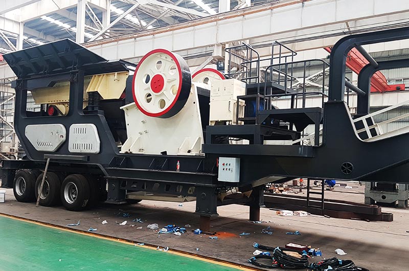 車載流動破碎石仔機，一體式作業(yè)，碎石更輕松