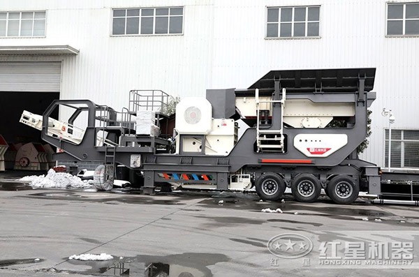 小型車式流動石子粉碎機，小巧輕便但不失專業(yè)