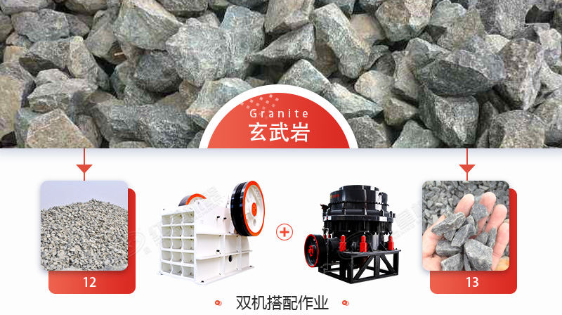 玄武巖石子多少錢一噸？用什么機(jī)械加工玄武巖效果好？