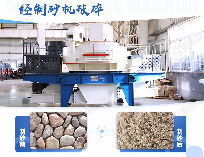 制砂機(jī)的沙子質(zhì)量如何？能否用于混凝土路面？
